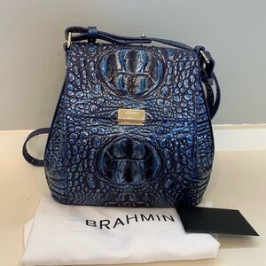 Brahmin Margo Crossbody Kyanite